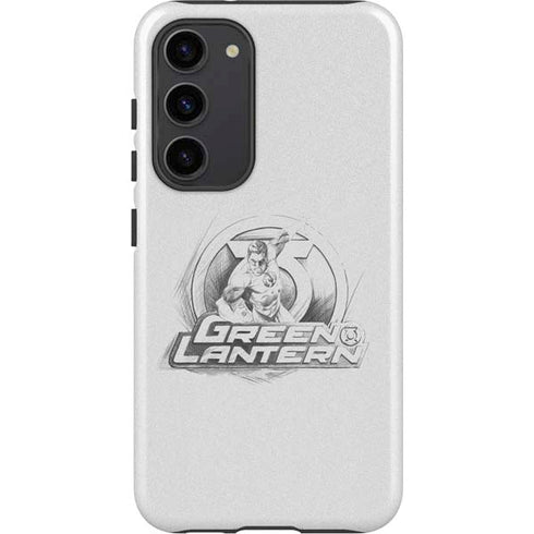 DC Comics Green Lantern Sketch Art Action Pose Galaxy S23 Plus Pro Case