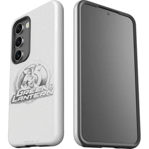 DC Comics Green Lantern Sketch Art Action Pose Galaxy S23 Plus Pro Case