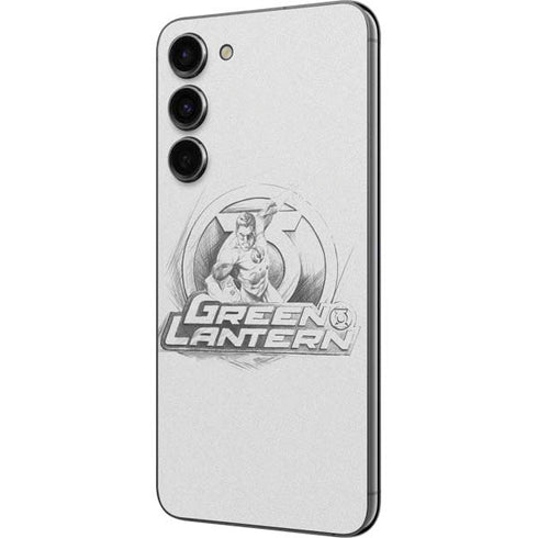 DC Comics Green Lantern Sketch Art Action Pose Galaxy S23 Plus Skin