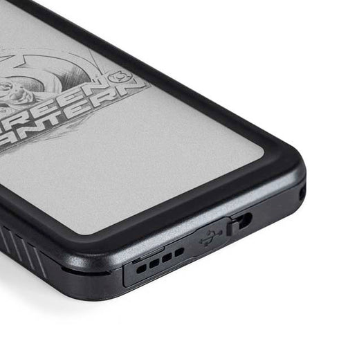 DC Comics Green Lantern Sketch Art Action Pose Galaxy S23 Plus Waterproof Case