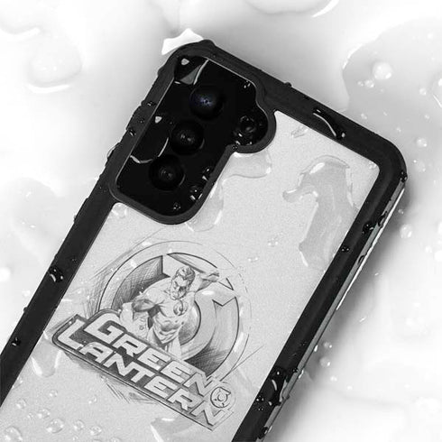 DC Comics Green Lantern Sketch Art Action Pose Galaxy S23 Plus Waterproof Case
