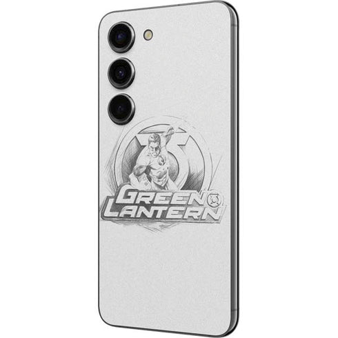 DC Comics Green Lantern Sketch Art Action Pose Galaxy S23 Skin