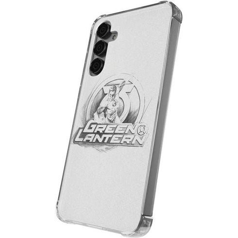 DC Comics Green Lantern Sketch Art Action Pose Galaxy S24 Plus Clear Case
