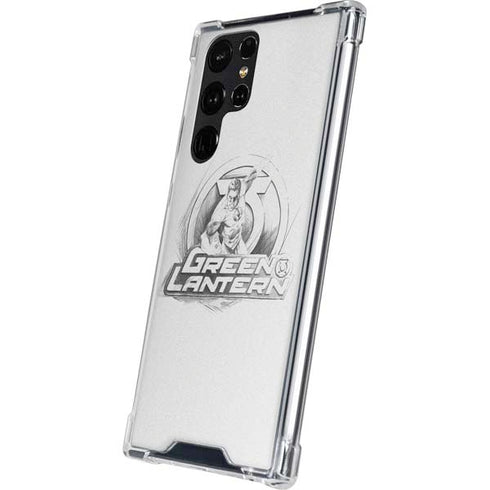 DC Comics Green Lantern Sketch Art Action Pose Galaxy S24 Ultra Clear Case