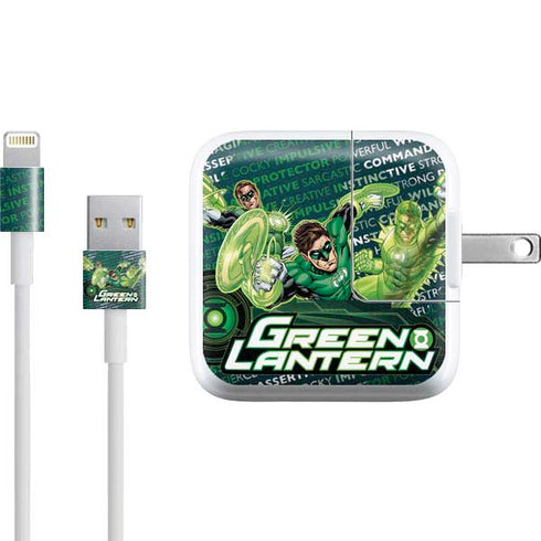 DC Comics Green Lantern Sketch Art Action Pose iPad Charger (10W USB) Skin