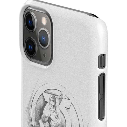 DC Comics Green Lantern Sketch Art Action Pose iPhone 11 Pro Lite Case