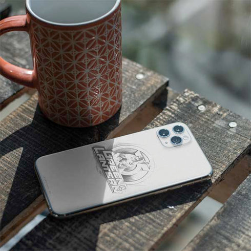 DC Comics Green Lantern Sketch Art Action Pose iPhone 11 Pro Max Skin