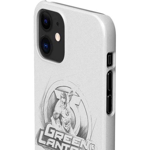 DC Comics Green Lantern Sketch Art Action Pose iPhone 12 Mini Lite Case