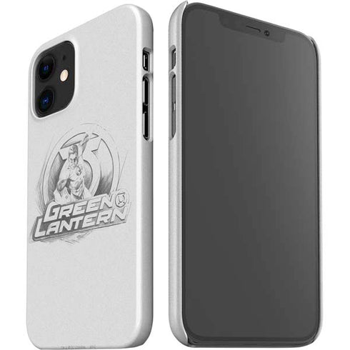 DC Comics Green Lantern Sketch Art Action Pose iPhone 12 Mini Lite Case