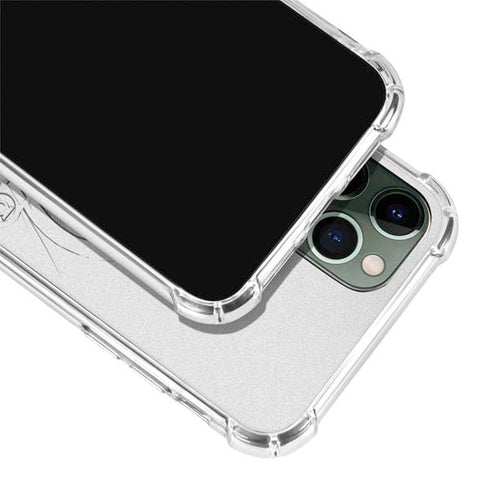 DC Comics Green Lantern Sketch Art Action Pose iPhone 12 Pro Clear Case