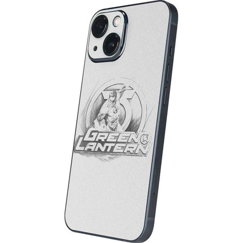 DC Comics Green Lantern Sketch Art Action Pose iPhone 13 Mini Skin