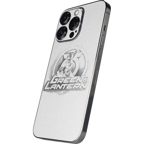 DC Comics Green Lantern Sketch Art Action Pose iPhone 14 Pro Max Skin