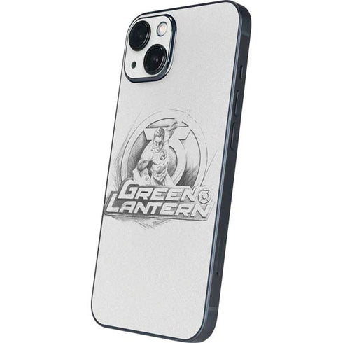 DC Comics Green Lantern Sketch Art Action Pose iPhone 15 Skin