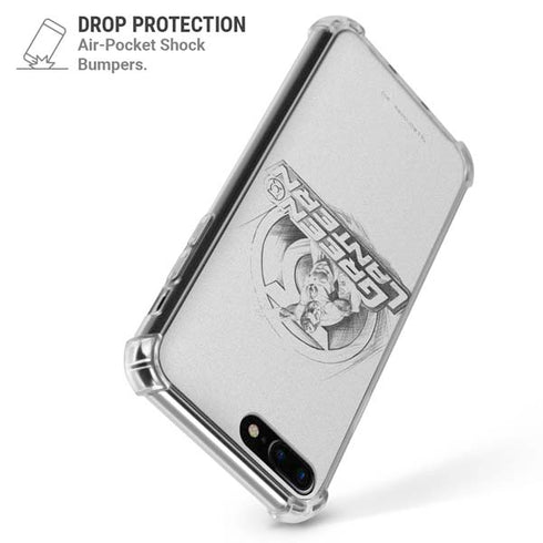 DC Comics Green Lantern Sketch Art Action Pose iPhone 7/8 Plus Clear Case