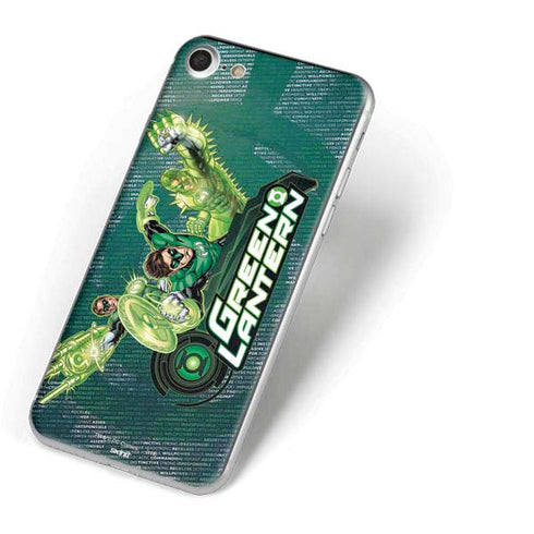 DC Comics Green Lantern Sketch Art Action Pose iPhone 8 Skin