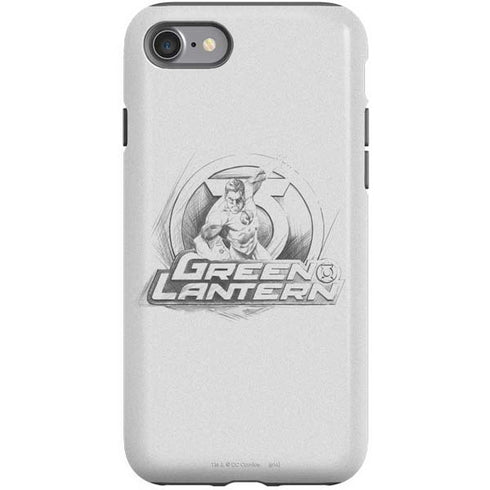 DC Comics Green Lantern Sketch Art Action Pose iPhone SE (2nd & 3rd Gen) Pro Case