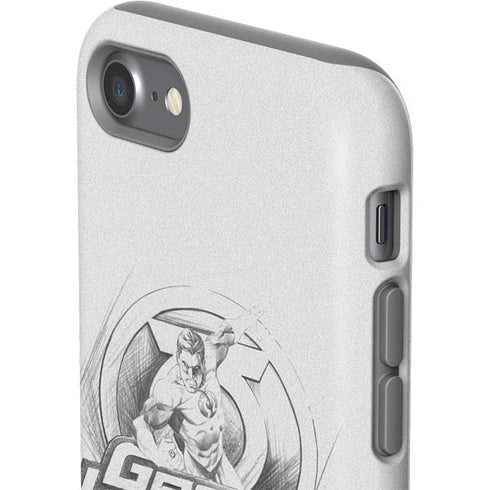 DC Comics Green Lantern Sketch Art Action Pose iPhone SE (2nd & 3rd Gen) Pro Case
