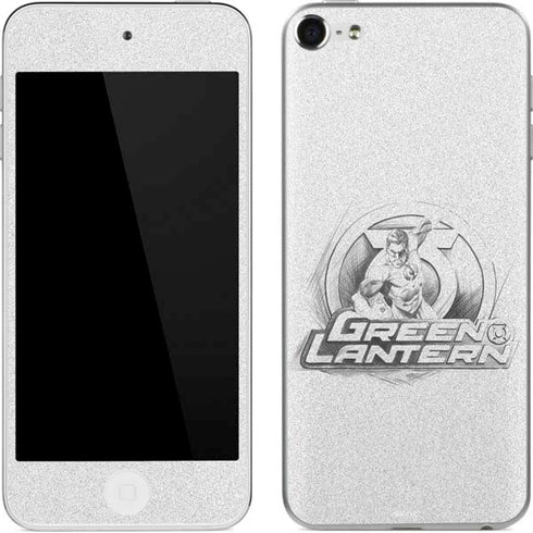 DC Comics Green Lantern Sketch Art Action Pose Apple iPod Skin