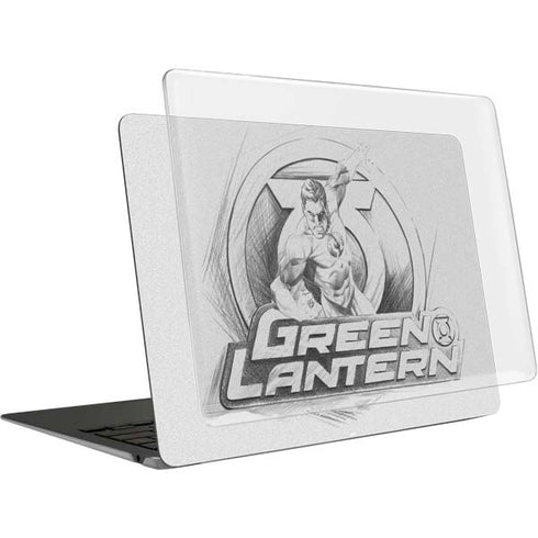 DC Comics Green Lantern Sketch Art Action Pose MacBook Air 13in (2020) Case plus Skin