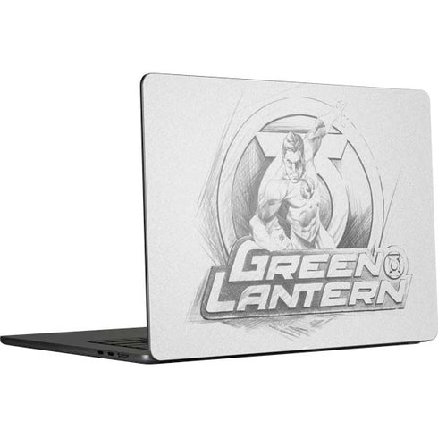 DC Comics Green Lantern Sketch Art Action Pose MacBook Air 15 in (2023) Skin