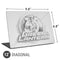 DC Comics Green Lantern Sketch Art Action Pose Universal Laptop 12in (9.8 x 6.8in) Skin