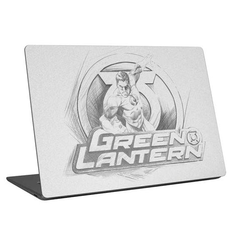 DC Comics Green Lantern Sketch Art Action Pose Universal Laptop 18in (14.6 x 10.6in) Skin