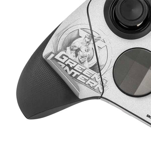 DC Comics Green Lantern Sketch Art Action Pose Xbox Elite Wireless Controller Series 2 Skin