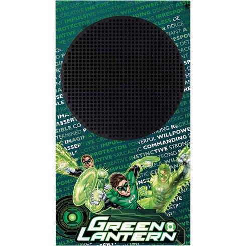 DC Comics Green Lantern Sketch Art Action Pose Xbox Series S Bundle Skin