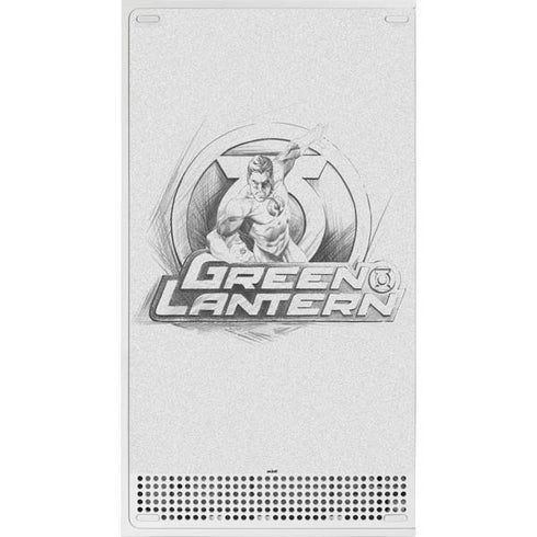 DC Comics Green Lantern Sketch Art Action Pose Xbox Series S Bundle Skin