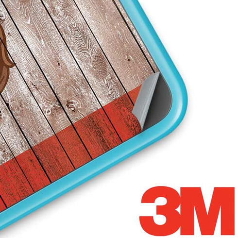 Mexican Flag Dark Wood Nintendo 2DS XL (2017) Skin