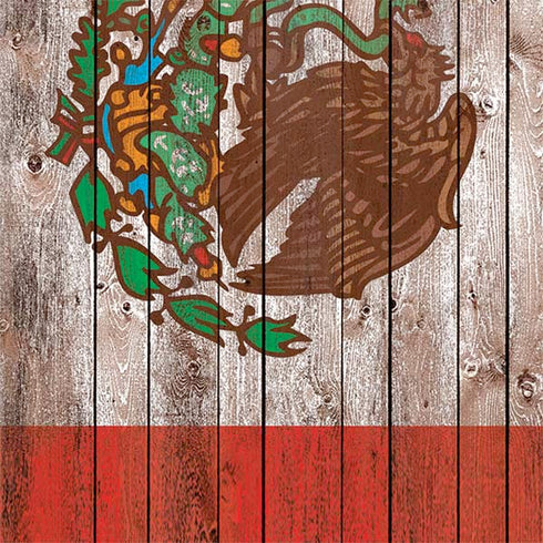 Mexican Flag Dark Wood Nintendo 2DS XL (2017) Skin