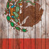 Mexican Flag Dark Wood Nintendo 2DS XL (2017) Skin