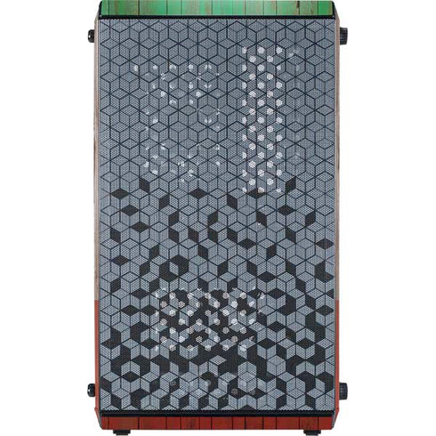 Mexican Flag Dark Wood Cooler Master MasterBox Q300L Mini Tower Skin