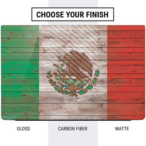 Mexican Flag Dark Wood Dell Vostro Skin