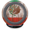 Mexican Flag Dark Wood Fast Charge Wireless Charging Stand Skin