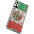 Mexican Flag Dark Wood Galaxy A13 5G Clear Case