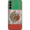 Mexican Flag Dark Wood Galaxy A14 5G Skin