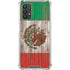 Mexican Flag Dark Wood Galaxy A32 5G Clear Case