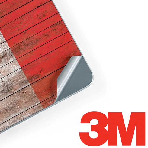 Mexican Flag Dark Wood Galaxy Book 12in Skin