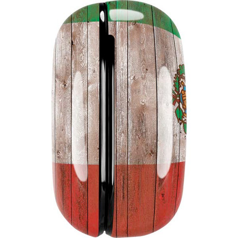 Mexican Flag Dark Wood Galaxy Buds Pro Skin