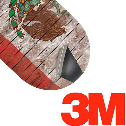 Mexican Flag Dark Wood Galaxy Buds Skin