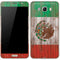 Mexican Flag Dark Wood Galaxy J7 Skin