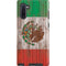 Mexican Flag Dark Wood Galaxy Note 10 Pro Case