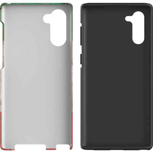 Mexican Flag Dark Wood Galaxy Note 10 Pro Case