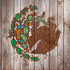 Mexican Flag Dark Wood Galaxy Note 8 Skin