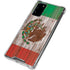 Mexican Flag Dark Wood Galaxy Note20 5G Clear Case