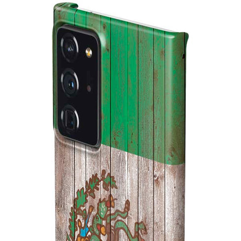 Mexican Flag Dark Wood Galaxy Note20 Ultra 5G Lite Case