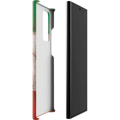 Mexican Flag Dark Wood Galaxy Note20 Ultra 5G Lite Case