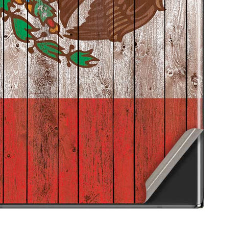 Mexican Flag Dark Wood Galaxy Note20 Ultra 5G Skin