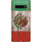 Mexican Flag Dark Wood Galaxy S10 Plus Skin